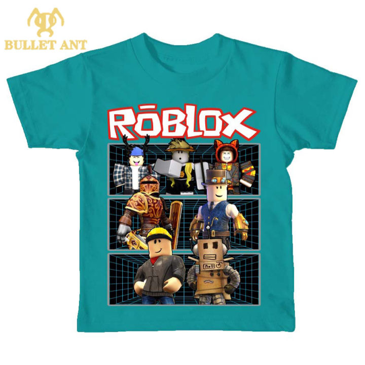 BulletAnt ROBLOX T-SHIRT FOR KIDS Unisex For Girls And Boys (1-10 YRS. OLD)